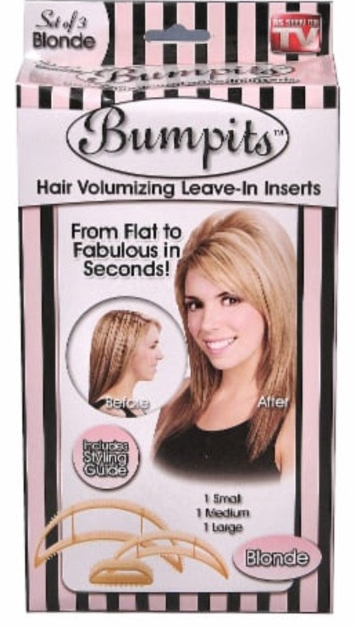 Bumpits Blonds Hair Volumizing Leave-In Inserts | High Quality Tissue Product Online - Product Image Bumpits Blonds Hair Volumizing Leave-In Inserts | High Quality Tissue Product Online - Product Image